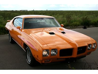 1970 gto matching numbers showroom condition