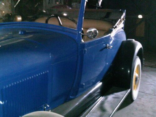 29 ford model a coup convertible w/rumble