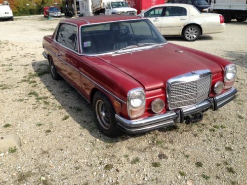 1973 mercedes benz 280c, coupe, factory sunroof, fully loaded