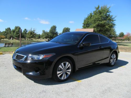 2009 honda accord lx-s coupe  1owner  black  autocheck certified