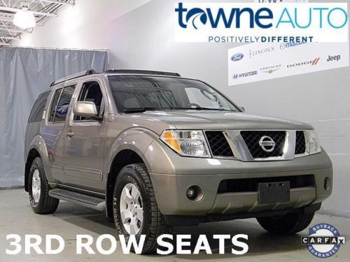 05 pathfinder awd se comfort package 3rd row seat alloy