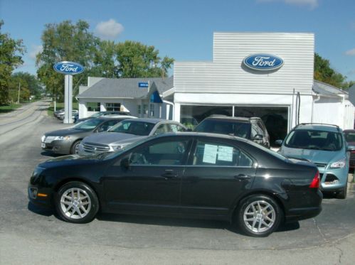 2011 11 ford fusion sel moonroof black, camel, leather 2.5, 4cylinder auto fwd