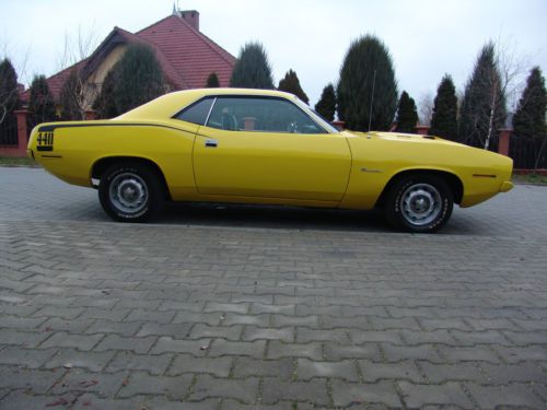 Plymouth barracuda gran coupe 1970 v8 440 big block mopar !!!