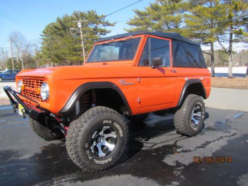 1974 ford bronco sport, lots invested!!!