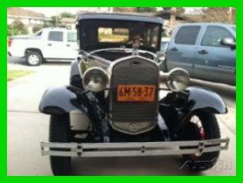 1930 ford model a coupe with rumble seat