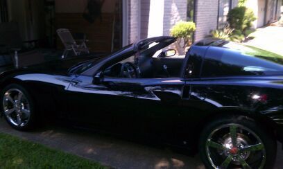 Corvette,2009 corvette,removeable hardtop,black corvette,chevrolet