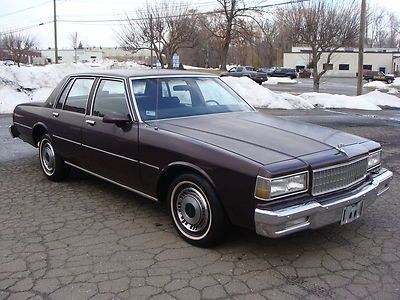 1987 chevrolet caprice classic one owner 64k great for a donk project! noreserve