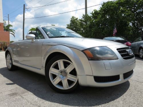 05 audi tt 180hp convertible roadster turbo low miles leather auto clean car
