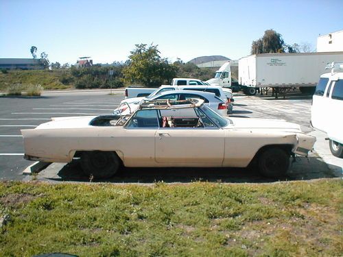 1966 cadillac deville convertible project car rust free