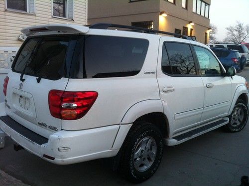 Toyota sequoia limited ..cheap ..cheap.....need some work truck run and drive