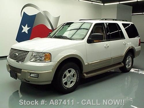 2006 ford expedition eddie bauer 8 pass park assist 60k texas direct auto