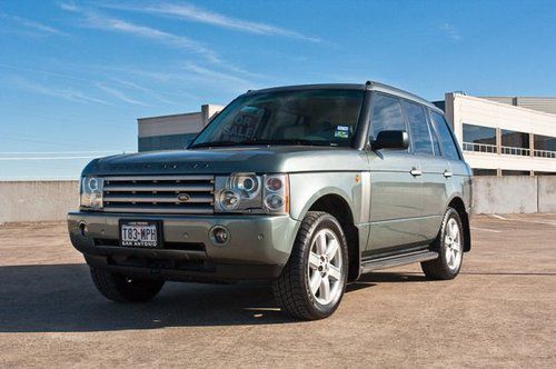 2003 land rover range rover 4.4l hse bmw  fantastic vehicle in time for winter!!