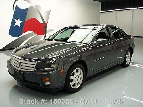 2007 cadillac cts auto heated leather sunroof only 49k texas direct auto