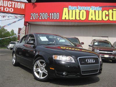 2007 audi a4 2.0t quattro awd carfax certified w/service records leather sunroof