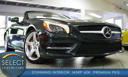 Msrp 120k sl550 p1 sport driver assistance magic sky control must see photos!