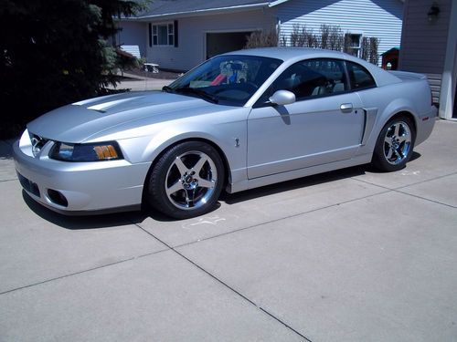 2003 mustang cobra terminator in satin silver with only 11k miles excellent