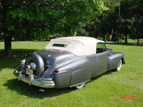 1947 lincoln continental cabriolet convertable classic