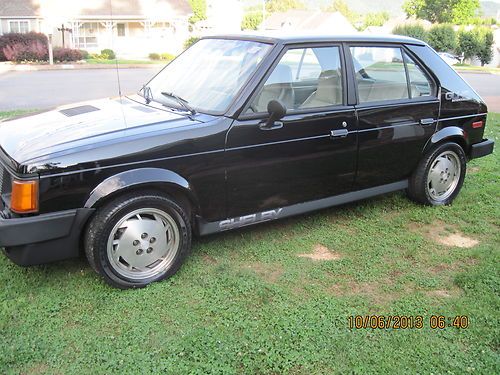 Dodge omni glhs 258 of 500 that were ever made!!!!