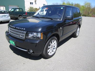 2012 range rover supercharged, black, certified, silver pack, gorgeous !
