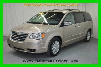 09 chrysler town &amp; country limited 4.0l nav/dvd fully loaded no reserve