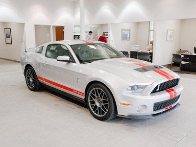 Shelby gt500 manual coupe 5.4l cd supercharged rear wheel drive power steering