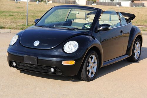 2005 vw beetle convertible,low miles,leather,heated seats,rust free