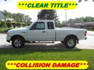 2006 ford ranger xlt 4wd rebuildable clear title