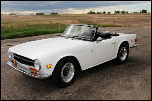 1971 triumph tr6 - fully and professionally restored
