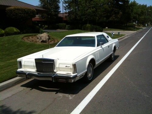 1978 lincoln continental mark v base coupe 2-door 6.6l