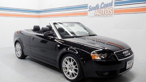 A4 convertible s-line leather xenon bluetooth loaded warranty we finance