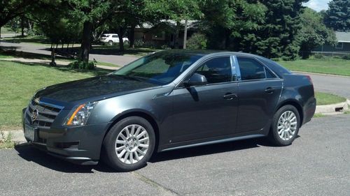 2010 cadillac cts luxury sedan 3.0l with warranty to 100,000 miles or 8/27/15