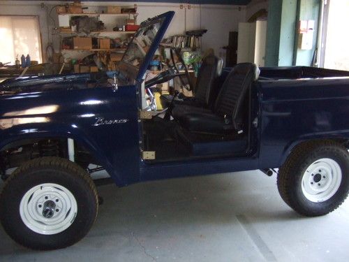 1966 early ford bronco half cab !