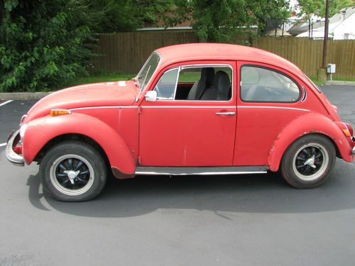 Vw volkeswagen super beetle bug 1971