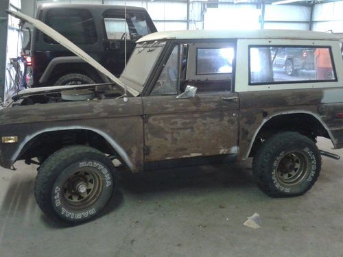 1975 ford bronco project