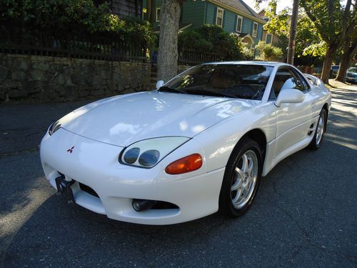 1997 mitsubishi 3000gt sl coupe 2-door 3.0l leather hids roof loaded