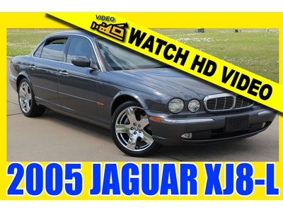 2005 jaguar xj8-l,clean tx title,chrome wheels,rust free,hi def video