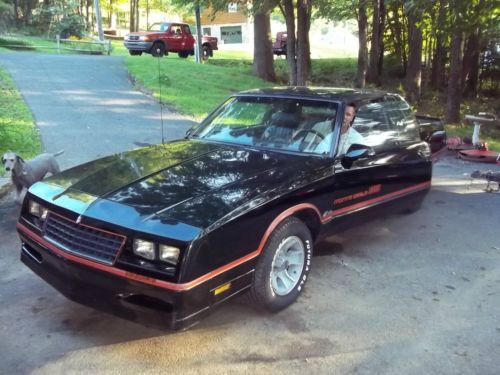1986 monte carlo ss - converted to a 4 speed car, t-roofs, air