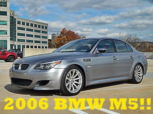 2006 bmw m5 very fast luxury high performance v10  fully loaded!!!!