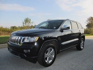 2011 jeep grand cherokee limited leather heated seats 4x4 aux cruise loaded