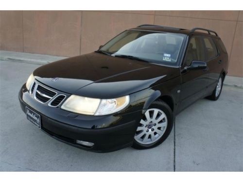 Saab linear 9-5 wagon only55k mile black/black wood sunroof alloy priced to sell