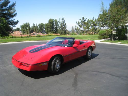 1986 corvette convertible