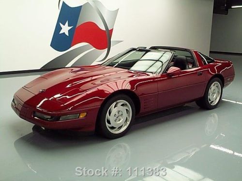 1994 chevy corvette 5.7l v8 auto leather targa top 7k  texas direct auto
