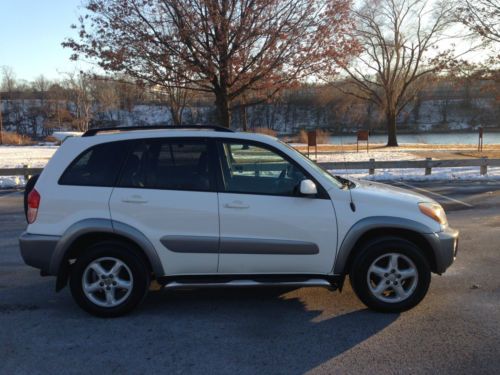 2001 toyota rav4 l awd 4x4 leather sunroof good condition low reserve