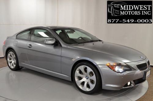 2007 bmw 650i sport only 16,394 certified miles navigation comfort access