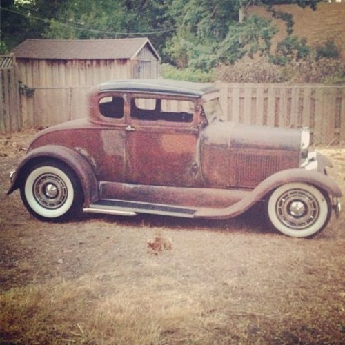 Ford model a coupe hot rod