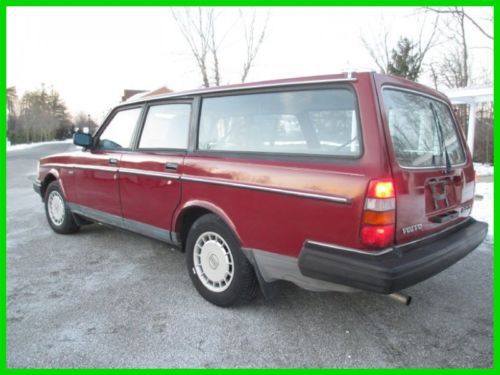 240 volvo wagon, 5 speed manual, no reserve, super dependable, rides so nice