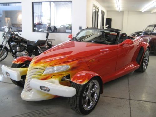 1999 plymouth prowler roadster stunning 9k miles !