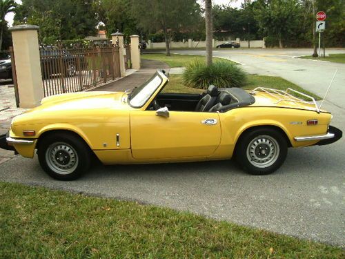 1974 triumph spitfire in very good condition