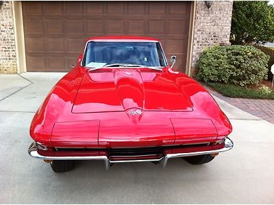 1965 chevrolet corvette sting ray matching numbers car on the frame restoration