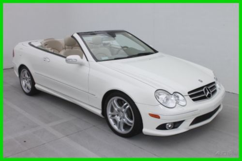 2008 mercedes benz clk550 43k miles*convertible*leather*clean carfax*we finance!